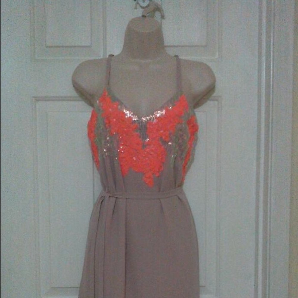 COPY - Dusty rose sequin dress